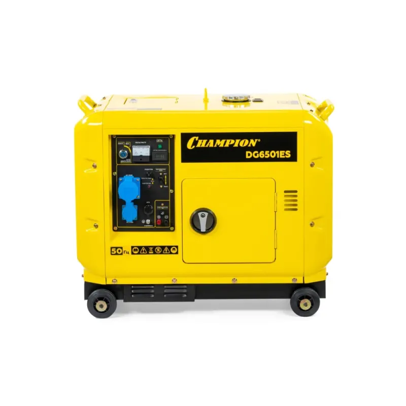 Генератор дизельный Champion DG6501ES+ATS c автозапуском, 5 кВт