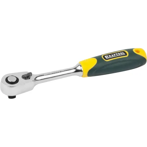 KRAFTOOL 1/4″, 60 зубцов, трещотка для торцовых головок, Pro (27794-1/4)