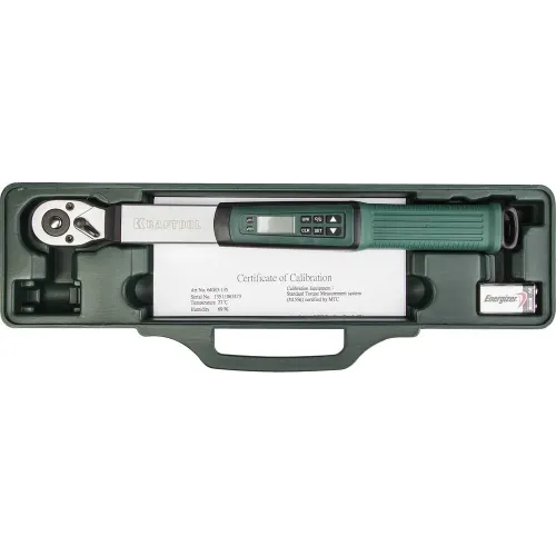 KRAFTOOL DIGITAL, 3/8″, 10 - 135 Н·м, динамометрический ключ (64043-135)