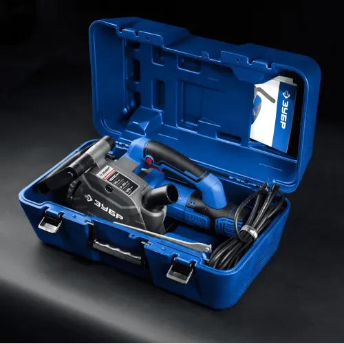 ЗУБР d 125 мм, 1600 Вт, 30 мм, штроборез (бороздодел), кейс, Профессионал (ЗШ-П30-1600 ПСТК)