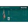 KRAFTOOL COBALT 4-32мм, 15 ступеней, азотирование, винтовая спираль, сверло ступенчатое(29691-4-32-15)