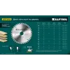 KRAFTOOL Optima, 160 х 20 мм, 24Т, пильный диск по дереву (36951-160-20)