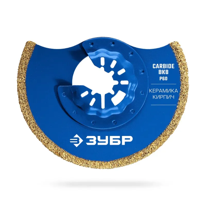 ЗУБР CARBIDE ВК8 Р40, 85x2.8 мм полотно дисковое с твердосплавной крошкой: керамика, кирпич, пенобетон, StarQuick (15578-85)