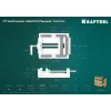 KRAFTOOL 150 мм, станочные сверлильные тиски (32715-150)