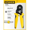 STAYER CS-10, 0.25 - 10 мм2, мультидиапазонные пресс-клещи с квадратным профилем для втулочных наконечников, Professional (44447)