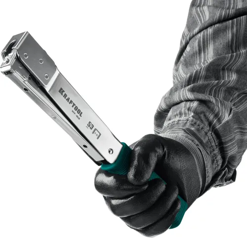 KRAFTOOL HAMMER TACKER, тип 53 (A/10/JT21) 23GA (6 - 10 мм), высокоскоростной стальной скобозабиватель (3153)
