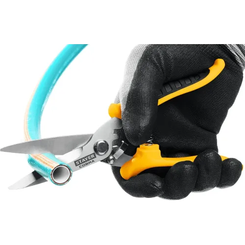 STAYER COBRA, 200 мм, Универсальные технические ножницы, Professional (23227)