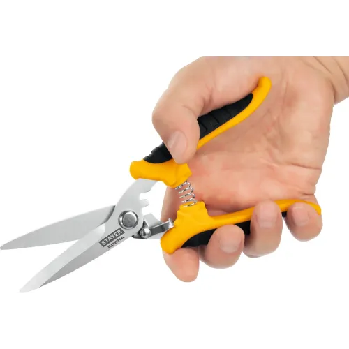 STAYER COBRA, 200 мм, Универсальные технические ножницы, Professional (23227)