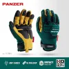 KRAFTOOL PANZER р.L (9), профессиональные комбинированные перчатки, виброзащита, увеличенные противоударные накладки (11298-L)