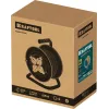 KRAFTOOL EXPERT 4.0, ПВС 3х2.5 50м 4000Вт IP44, силовой удлинитель на стальной катушке (55089-50)
