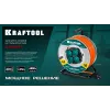 KRAFTOOL EXPERT 4.0, ПВС 3х2.5 50м 4000Вт IP44, силовой удлинитель на стальной катушке (55089-50)