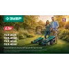 ЗУБР 40 В (2x20В), 400 мм, без АКБ (LMS), газонокосилка аккумуляторная бесщеточная (ГКЛ-4040)