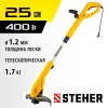 STEHER 400 Вт, ш/с 25 см, сетевой триммер (TEL-25-410)