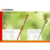 GRINDA HX-350, 350 мм, лезвия закалены, антикор. покрытие, храповый механизм, пила хромированная, режущий крюк, штанговый сучкорез (8-424431)