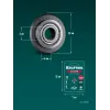 KRAFTOOL 22х6х6 мм, на подшипнике, режущий ролик для ручных плиткорезов (33270)