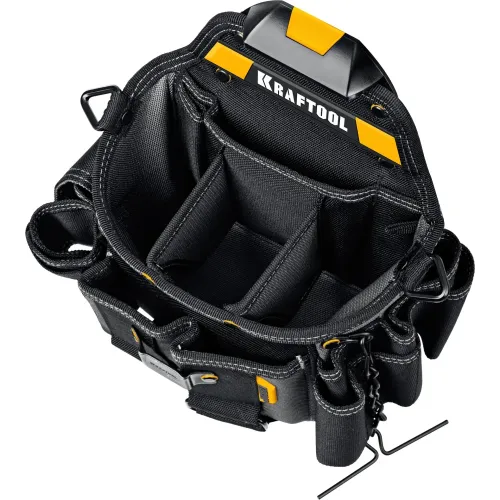 KRAFTOOL KPB-23 поясная сумка с быстросъёмным креплением FastClip, 290 х 310 мм (38766)