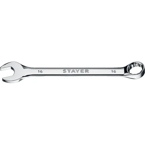 STAYER HERCULES, 16 мм, комбинированный гаечный ключ, Professional (27081-16)