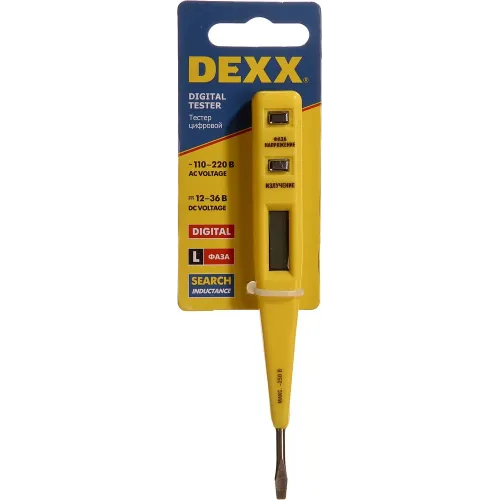 DEXX 12 - 220 В, 130 мм, тестер напряжения (45270)