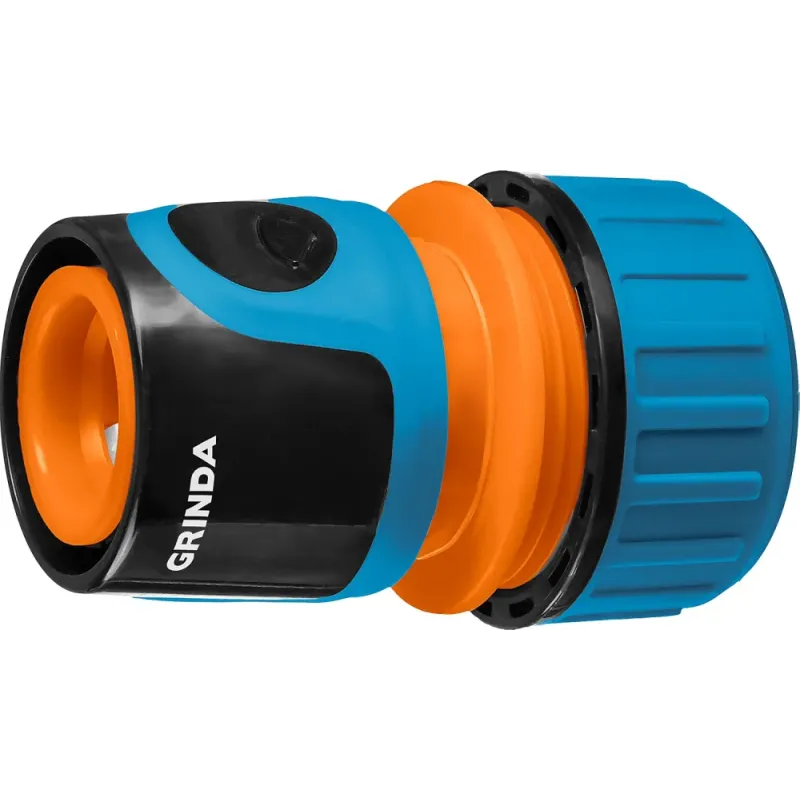 GRINDA TC-12, 1/2″, пластиковый с покрытием TPR, для шланга, быстросъемный соединитель, PROLine (8-426425)