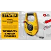 STAYER RACER 100 м геодезическая стальная мерная лента (34186-100)