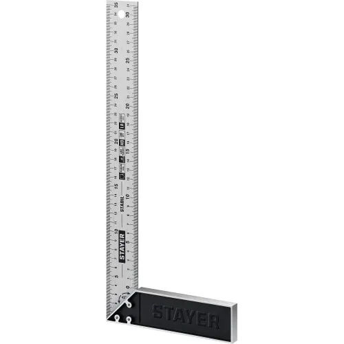 STAYER 350 мм, столярный угольник, Professional (3431-35)