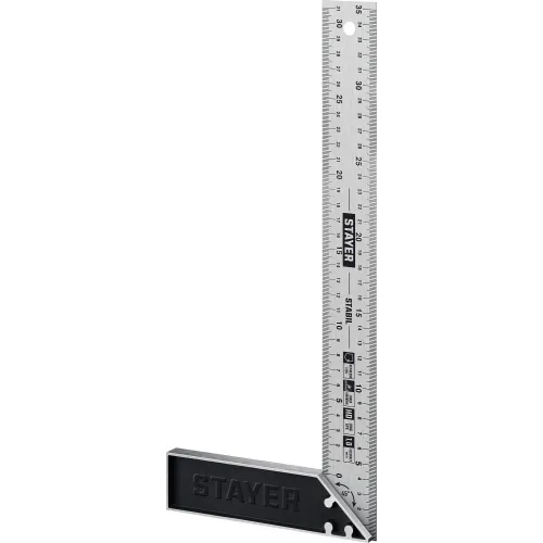 STAYER 350 мм, столярный угольник, Professional (3431-35)