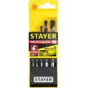 STAYER Hercules, 5 шт: d 4-5-6-8-10 мм, набор сверл по бетону, Professional (2915-H5)