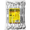 STAYER DIN 1480, М8, 10 шт, талреп крюк-крюк (30525-08)
