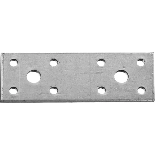 ЗУБР КП-2.0, 100 x 35 x 2 мм, цинк, крепежная пластина (310236-100-35)