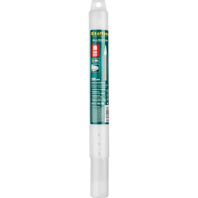 KRAFTOOL ALLIGATOR, 280 мм, SDS-max, пикообразное зубило (29331-00-280)