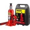STAYER RED FORCE, в кейсе, 2 т, 181 - 345 мм, бутылочный гидравлический домкрат, Professional (43160-2-K)