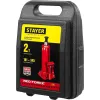 STAYER RED FORCE, в кейсе, 2 т, 181 - 345 мм, бутылочный гидравлический домкрат, Professional (43160-2-K)