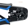 ЗУБР RJ7, (RJ45, RJ11, RJ12), 203 мм, храповый механизм, универсальный кримпер, Профессионал(22650)