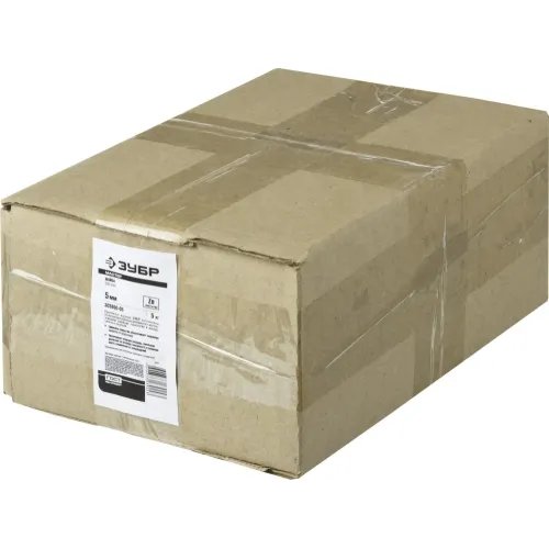 ЗУБР DIN 125А, 5 мм, цинк, 5 кг, шайба (303800-05)
