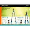 GRINDA PL-460, длина 460 мм, лезвия из высокоуглеродистой закаленной стали, алюминиевые рукоятки, малый плоскостной сучкорез, PROLine (424518)