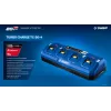 ЗУБР Turbo CHARGE, 20 В, 4 порта, 4 х 9 А, зарядное устройство для LMS АКБ, ПРОФЕССИОНАЛ (TC-20-4)