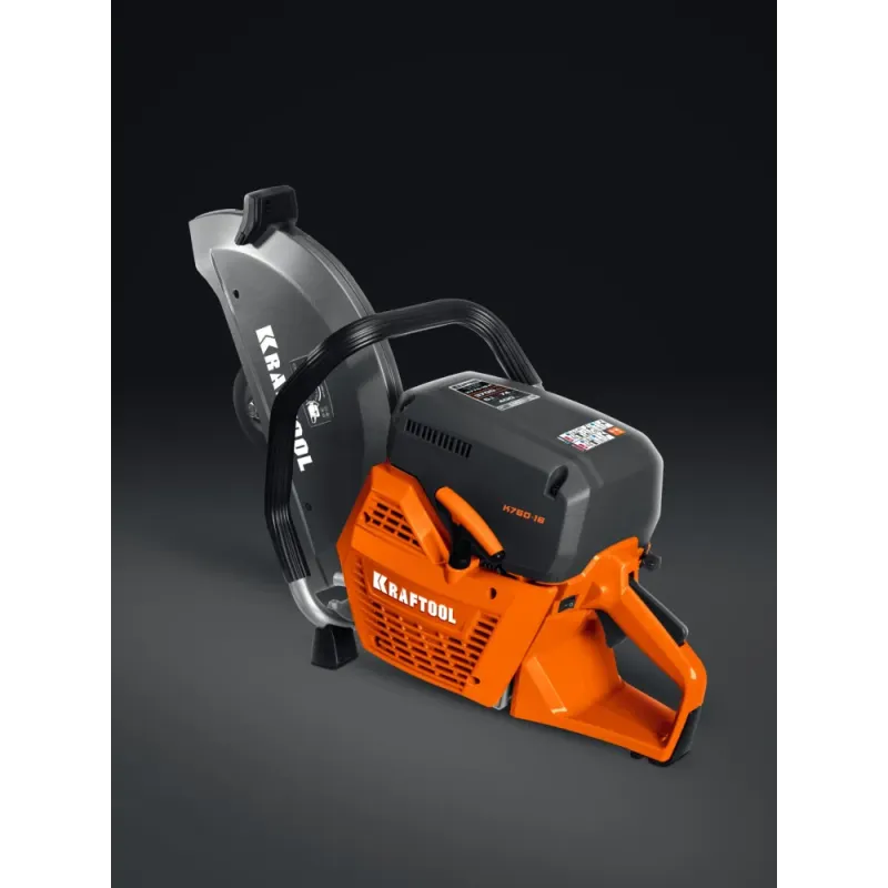 KRAFTOOL 3700 Вт, 400 мм, без диска, бензорез по металлу (рельсорез) (K760-16)