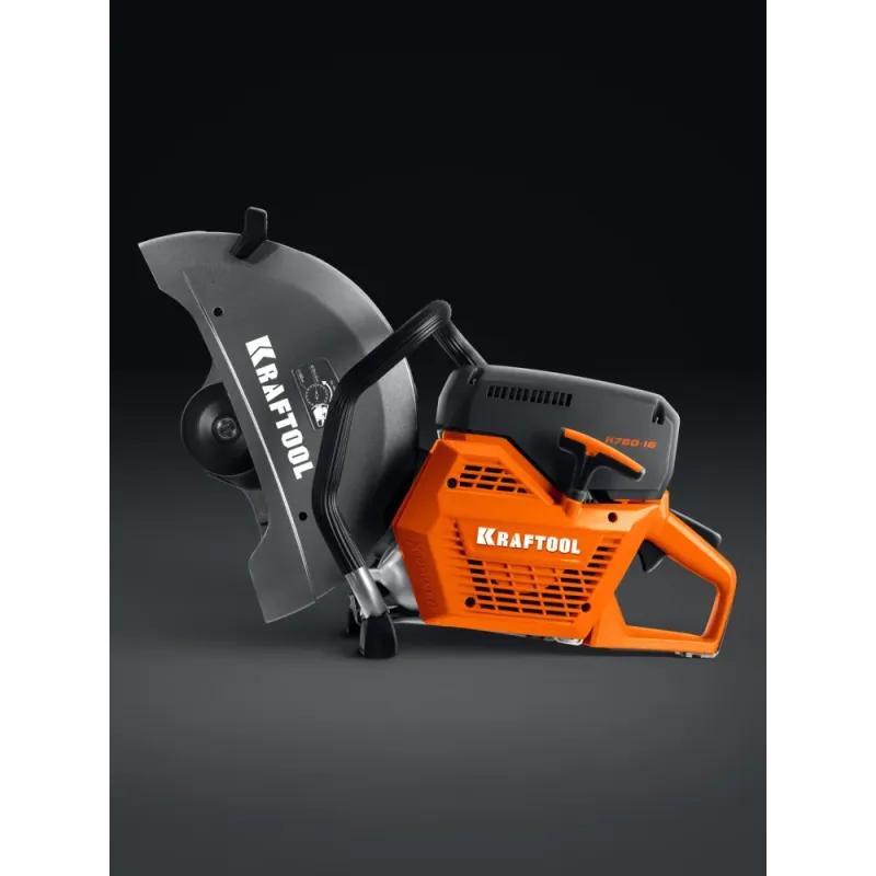 KRAFTOOL 3700 Вт, 400 мм, без диска, бензорез по металлу (рельсорез) (K760-16)