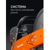 KRAFTOOL 3700 Вт, 400 мм, без диска, бензорез по металлу (рельсорез) (K760-16)