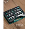 KRAFTOOL GRAND-6 набор стамесок-долот с двухкомпонентной рукояткой, 6 шт