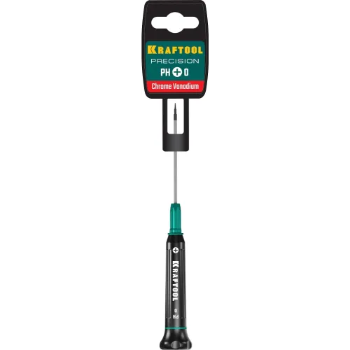 KRAFTOOL Precision PH0, отвертка для точных работ (25682-0)