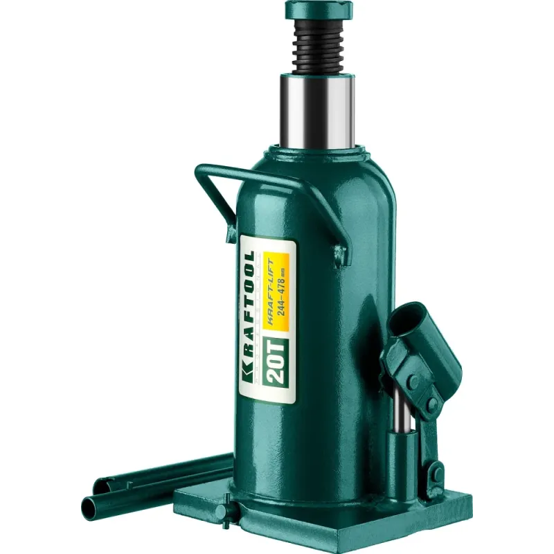 KRAFTOOL KRAFT-LIFT, 20 т, 244 - 478 мм, бутылочный гидравлический домкрат (43462-20)