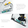 KRAFTOOL EXTREM 36, тип 36 (L) калибр 20GA (10 - 14 мм)/28, кабельный рессорный степлер (3186)