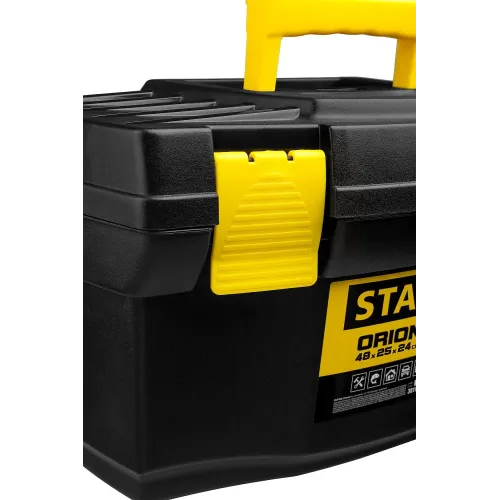 STAYER ORION-19, 480 х 250 х 240 мм, (19″), пластиковый ящик для инструментов (38110-18)
