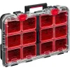 KETER STACKNROLL, 525 х 345 х 147 мм, (21″), пластиковый ящик-органайзер с 10 регулируемыми ячейками (38399)