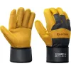 KRAFTOOL COMBI, XL (10) комбинированные двухслойные спилковые перчатки с доп. слоем на ладони (11310-XL)