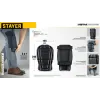 STAYER UNIVERSAL 2 в 1 вставка-наколенники защитные из ЭВА, 2 крепежных ремня (11197)