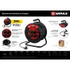 MIRAX ПВС, 3 х 2.5 мм2, 50 м, 3500 Вт, IP44, силовой удлинитель на катушке (55051-50)