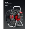 GRINDA HRM-60, для шлангов 60м x 1/2″ и 30м х 3/4″, стальные опоры, пластиковый барабан, катушка для шлангов (8-428410)