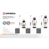 GRINDA TS-10, 10 л, широкая горловина, устойчивое днище, переносной опрыскиватель (8-425119)
